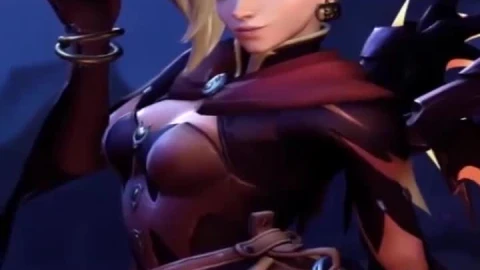 Live Cool Mercy Witch Overwatch Wallpaper To Iphone And Android - Free Live Wallpaper