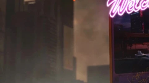 Live Phone Cyberpunk 2077 Welcome To Night City Wallpaper To iPhone And Android - Free Live Wallpaper