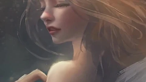 Girl Angel For iPhone Wallpaper - Free Live Wallpaper