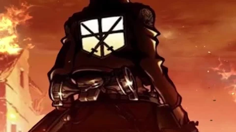 Town Fire Attack On Titan Wallpaper of Anime - Free Live Wallpaper