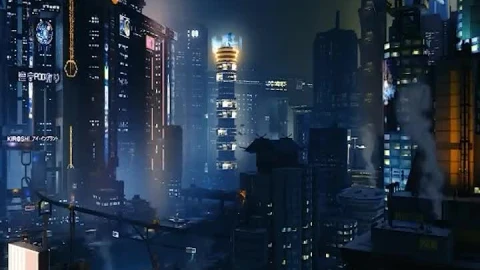 iPhone  Android Future Night City Free Phone Live Wallpaper - Free Live Wallpaper