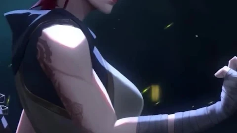 iPhone and Android Jinx And Vi Lol Phone Live Wallpaper - Free Live Wallpaper