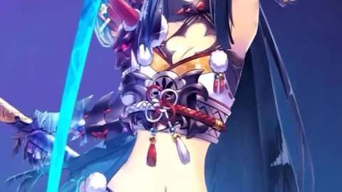 iPhone  Android Cute Beautiful Samurai Anime Girl Phone Live Wallpaper - Free Live Wallpaper