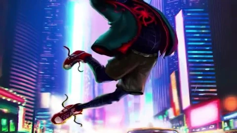 iPhone  Android Miles Morales Nyc Live Phone Wallpaper - Free Live Wallpaper