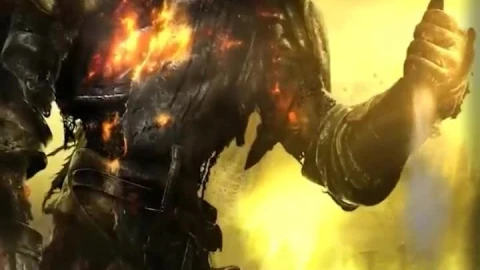 iPhone  Android Dark Souls Game Warrior With Sword Phone Live Wallpaper - Free Live Wallpaper