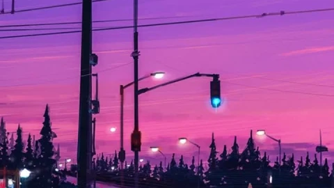 iPhone and Android Evening Street Live Phone Wallpaper - Free Live Wallpaper