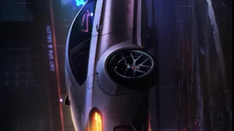 iPhone and Android Bmw M3 Car Neon Night Drive Phone Live Wallpaper - Free Live Wallpaper