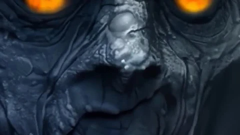 iPhone and Android Terrible Nightmares Demon Face Phone Live Wallpaper - Free Live Wallpaper