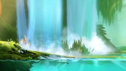 Waterfall Underwater View Fall Wallpaper Iphone - Free Live Wallpaper
