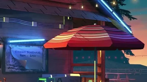 Cool lone wolf cafe in the forest iphone wallpaper aesthetic - Free Live Wallpaper