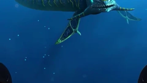 iPhone And Android Boneshark Encounter Subnautica Phone Live Wallpaper - Free Live Wallpaper