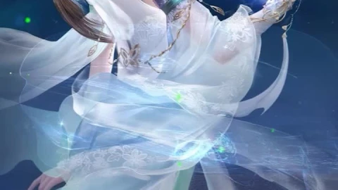 iPhone and Android Night Butterflies Big Moon Princess Phone Live Wallpaper - Free Live Wallpaper