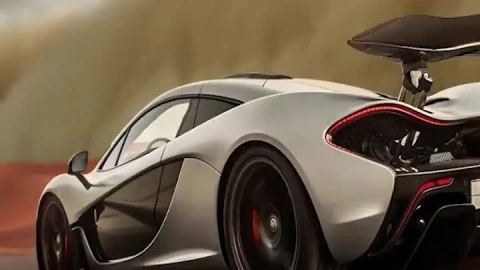 iPhone  Android Mclaren P1 Desert Dust Storm Phone Live Wallpaper - Free Live Wallpaper