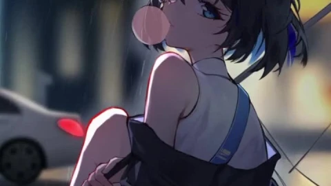 Android  iOS iphone Mobile Seele Vollerei Bubble Gum Honkai Impact 3rd Live Wallpaper - Free Live Wallpaper