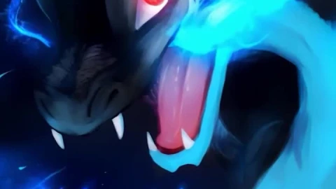 iPhone and Android Mega Charizard X Pokemon Phone Live Wallpaper - Free Live Wallpaper