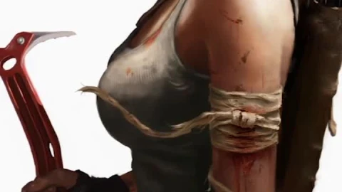 iPhone and Android Lara Croft Tomb Raider Phone Live Wallpaper - Free Live Wallpaper