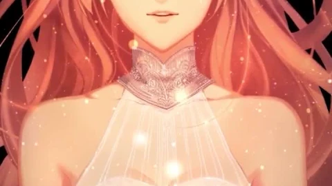 iPhone and Android Anime Girl Wearing Flower Crown Phone Live Wallpaper - Free Live Wallpaper