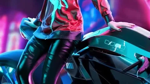 iPhone And Android Neo Tokyo Cyberpunk Night City Cyborg Phone Live Wallpaper - Free Live Wallpaper