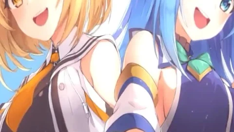 iPhone  Android Soulworker X Konosuba Anime Girls Phone Live Wallpaper - Free Live Wallpaper