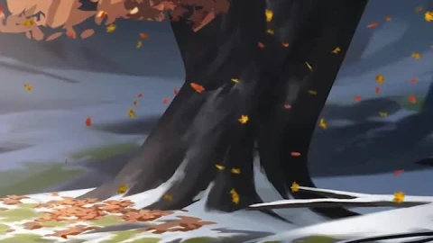 Falling Brown Leaves Fall Wallpaper Iphone - Free Live Wallpaper