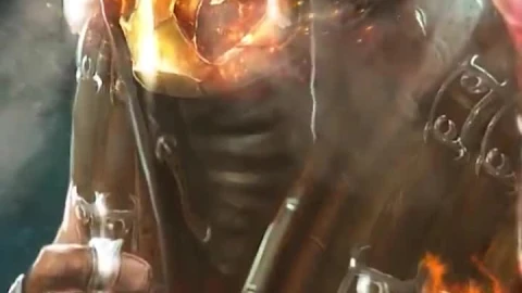 iPhone  Android Scorpion Flames Mortal Kombat Phone Live Wallpaper - Free Live Wallpaper