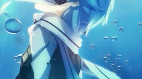 iPhone And Android Asada Shino Under The Water Sword Art Online Phone Live Wallpaper - Free Live Wallpaper