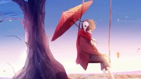 iPhone  Android Swing Umbrella Anime Phone Live Wallpaper - Free Live Wallpaper