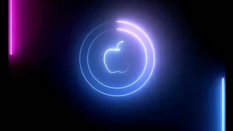 Cool Dancing Apple Logo Free Live Phone Wallpaper - Free Live Wallpaper