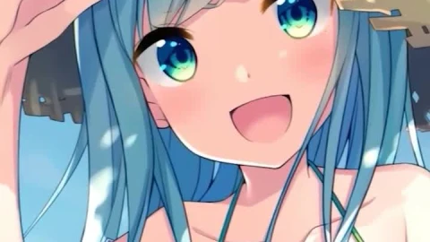 iPhone And Android Anime Girl In Summer Sun Rays Phone Live Wallpaper - Free Live Wallpaper