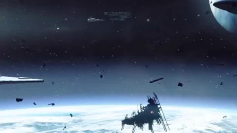 Live Phone Battle In Outer Space Wallpaper To iPhone And Android - Free Live Wallpaper