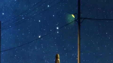 iPhone  Android Night Jetty Night Nature Anime Phone Live Wallpaper - Free Live Wallpaper