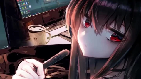Artist Girl Anime Iphone Wallpaper - Free Live Wallpaper