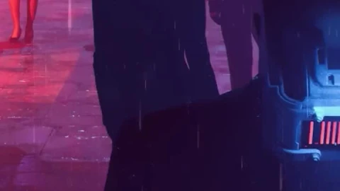 iPhone and Android People In The Cyberpunk Era Phone Live Wallpaper - Free Live Wallpaper