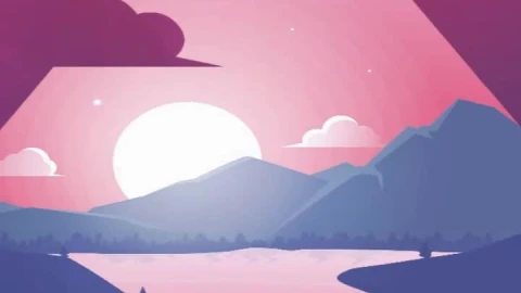 Cool Flat Lake iphone 12 pro wallpaper - Free Live Wallpaper