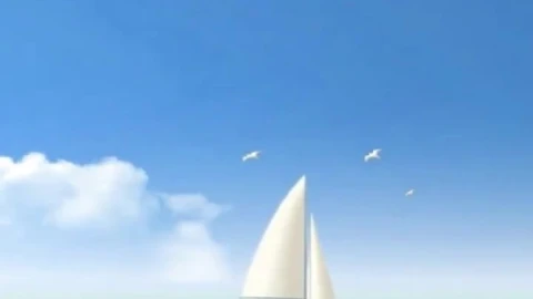 iPhone  Android Sail Boat Minimalistic Phone Live Wallpaper - Free Live Wallpaper