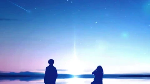 Iphone And Android Shooting Stars Couple Phone Live Wallpaper - Free Live Wallpaper