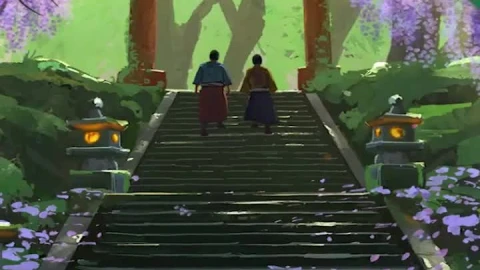 Iphone And Android Stairs To Torii Gate Phone Live Wallpaper - Free Live Wallpaper