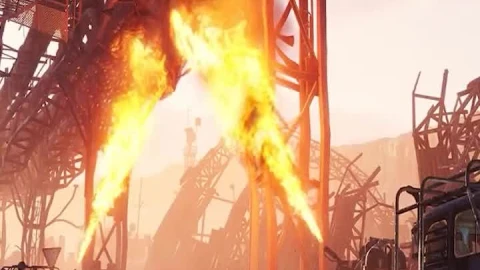 iPhone  Android Metro Exodus Flame The Caspian Phone Live Wallpaper - Free Live Wallpaper