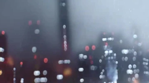 iPhone  Android City Rain Lights Phone Live Wallpaper - Free Live Wallpaper