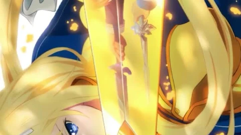 iPhone and Android Alice Zuberg Fragrant Olive Sword Sword Art Online Alicization Phone Live Wallpaper - Free Live Wallpaper