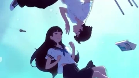 iPhone  Android Couple Falling Levitation Phone Live Wallpaper - Free Live Wallpaper