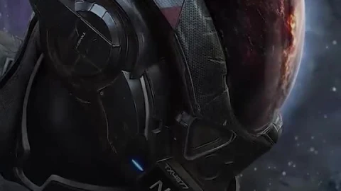 iPhone  Android Mass Effect Soldier Game Phone Live Wallpaper - Free Live Wallpaper
