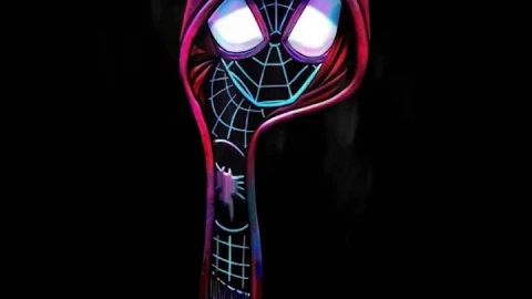 iPhone and Android Miles Morales Spider Man Into The Spider Verse Phone Live Wallpaper - Free Live Wallpaper