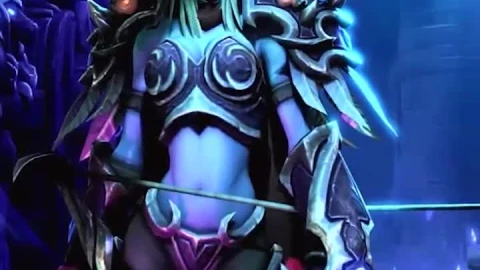 iPhone  Android Sylvanas Drow Ranger Dota2 Phone Live Wallpaper - Free Live Wallpaper