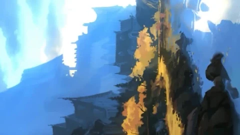 iPhone And Android Fishermans Village Stream Artwotk Phone Live Wallpaper - Free Live Wallpaper
