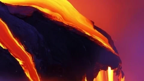 iPhone and Android Lava Flow Nature Phone Live Wallpaper - Free Live Wallpaper