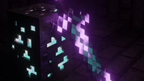 Minecraft Enchanted Sword Live Wallpaper - Free Live Wallpaper
