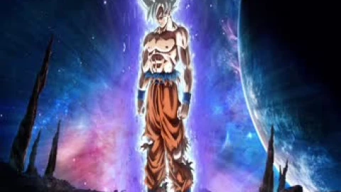 Anime Dragon Ball Super Goku Ultra Instinct - Free Live Wallpaper