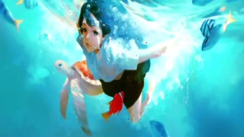 Anime Girl Water Live Wallpaper - Free Live Wallpaper