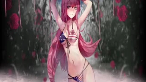 Anime Zero Two Swimsuit Girl Animated Wallpaper - Free Live Wallpaper